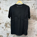 Amiri White Spellout T-shirt Black Sz XS