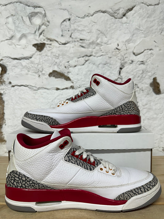 Air Jordan 3 Cardinal Sz 11.5