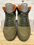Air Jordan 5 Olive Sz 9.5