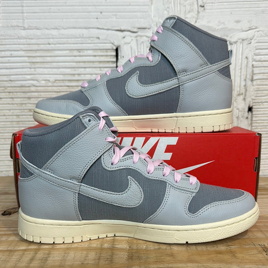 Nike Dunk High Premium Certified Fresh Particle Grey Sz 9.5 DS