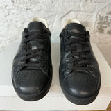 Gucci Black Monogram Ace Sneaker Sz 10 No Box