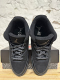Air Jordan 3 Black Cat Sz 9