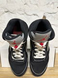 Air Jordan 5 Black Metallic Sz 10