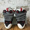 Lanvin Curb Black White Red Sneaker Sz 10 (43)