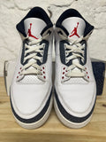 Air Jordan 3 Fire Red Denim Sz 12