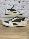 Air Jordan 1 Low Travis Scott Reverse Mocha Sz 13