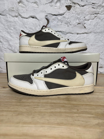 Air Jordan 1 Low Travis Scott Reverse Mocha Sz 13