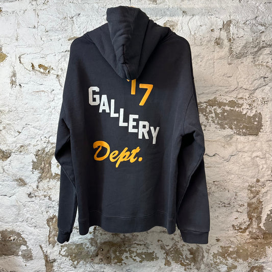 Gallery Dept Boxing Zip Up Hoodie Black Sz XL