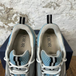Dior B22 Blue Gray White Sneaker Sz 13 (46)