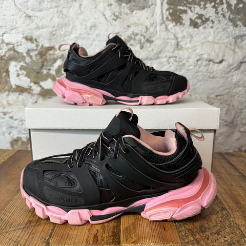 Balenciaga Track Black Pink Sneaker Sz 6.5 (39) No Box