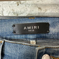 Amiri Plain Lightwash Blue Denim Jeans Sz 28