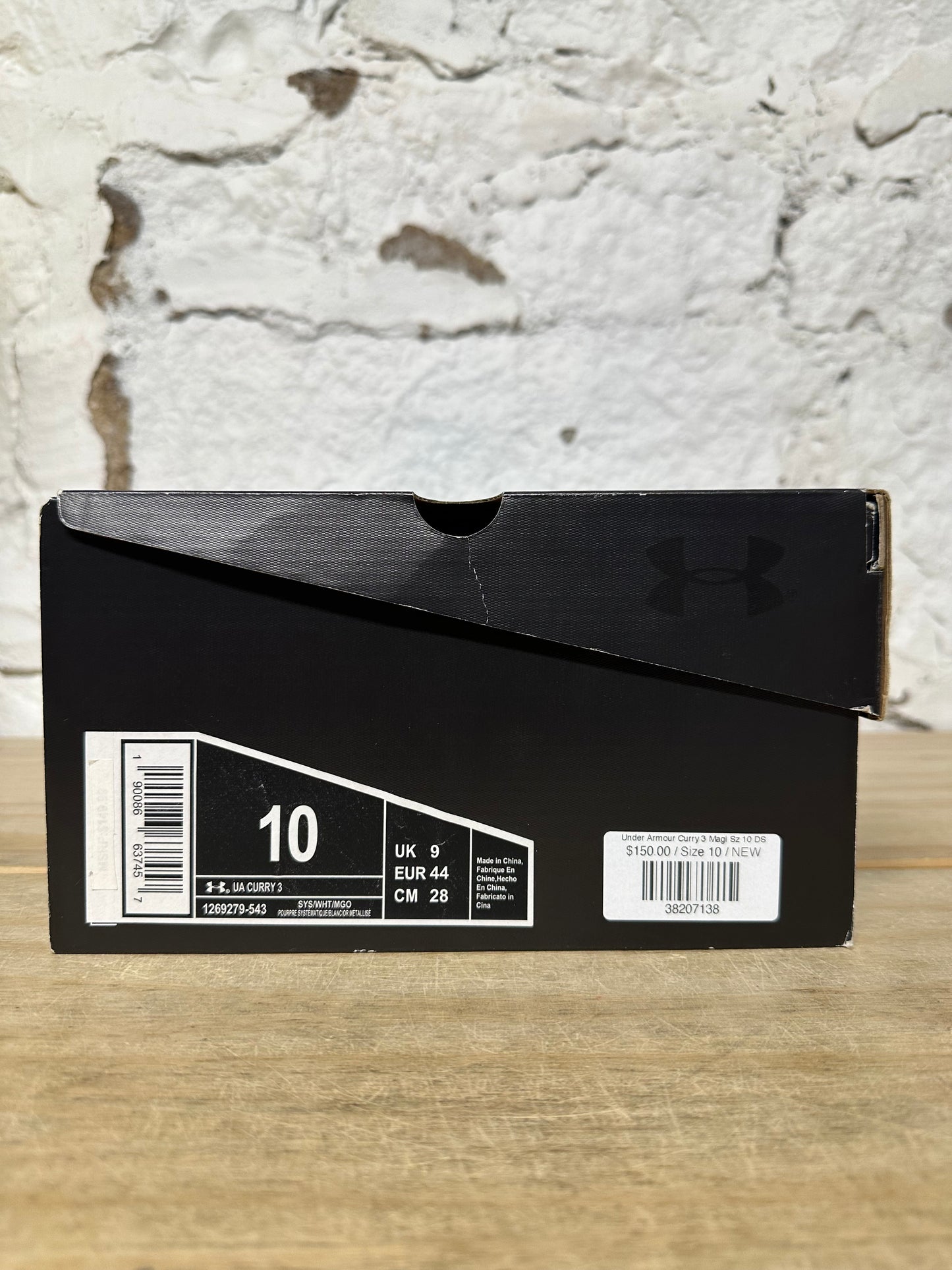 Under Armour Curry 3 Magi Sz 10 DS