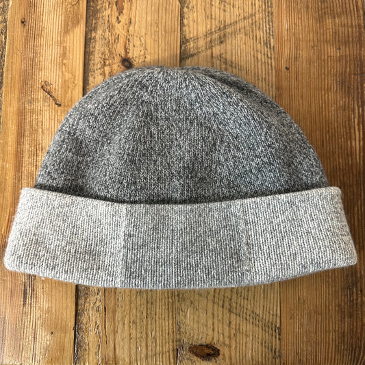 Chanel Cashmere Tri Grey Beanie
