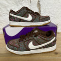 Nike SB Dunk Low Paisley Brown Sz 4