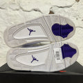 Air Jordan 4 Purple Metallic Sz 5.5Y