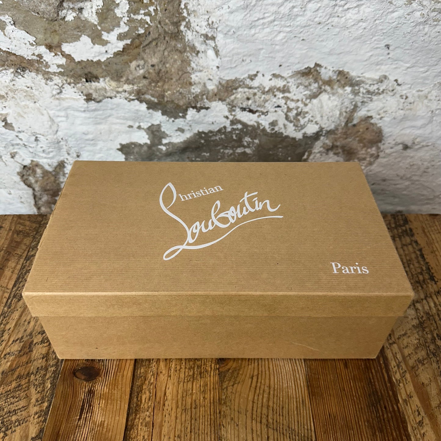 Christian Louboutin Low Snow Silver Spike Sneaker Sz 4.5 (36.5)