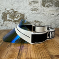 Christian Dior Blue Mirrored Sun Visor