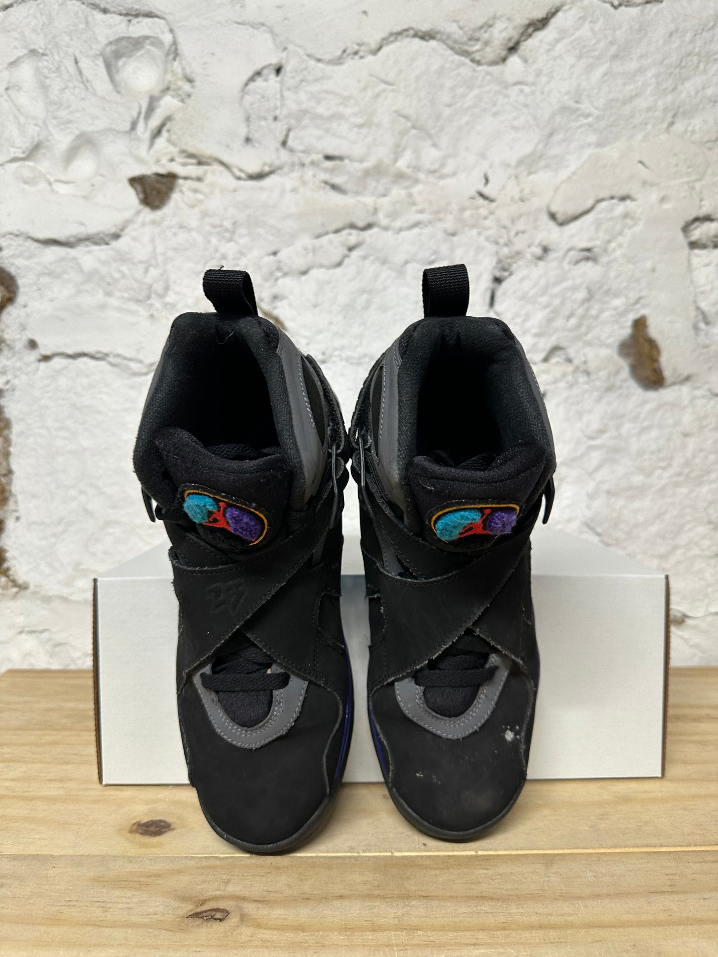 Air Jordan 8 Aqua Sz 7Y