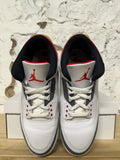 Air Jordan 3 Denim Fire Red Sz 11