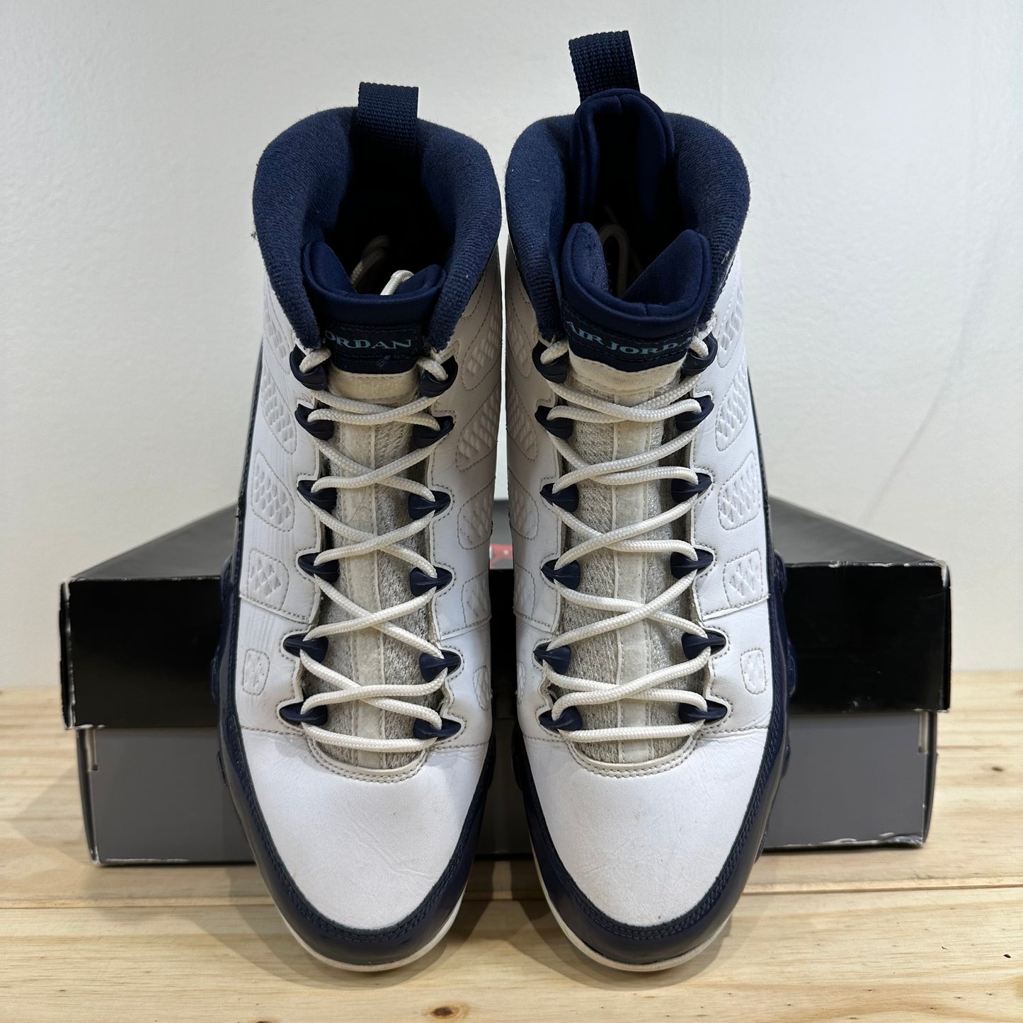 Air Jordan 9 Retro Pearl Blue Sz 11