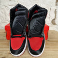 Air Jordan 1 High Satin Bred Sz 10 (11.5W) DS