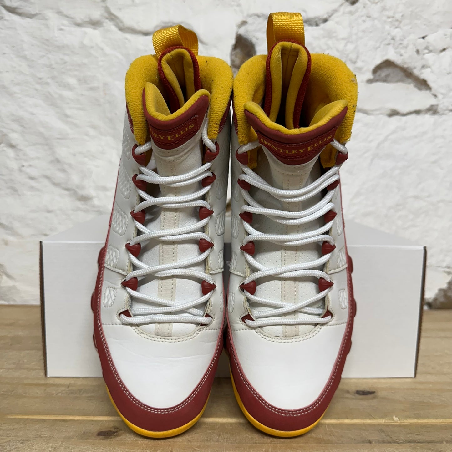 Air Jordan 9 Bentley Ellis (Crawfish) Sz 8.5