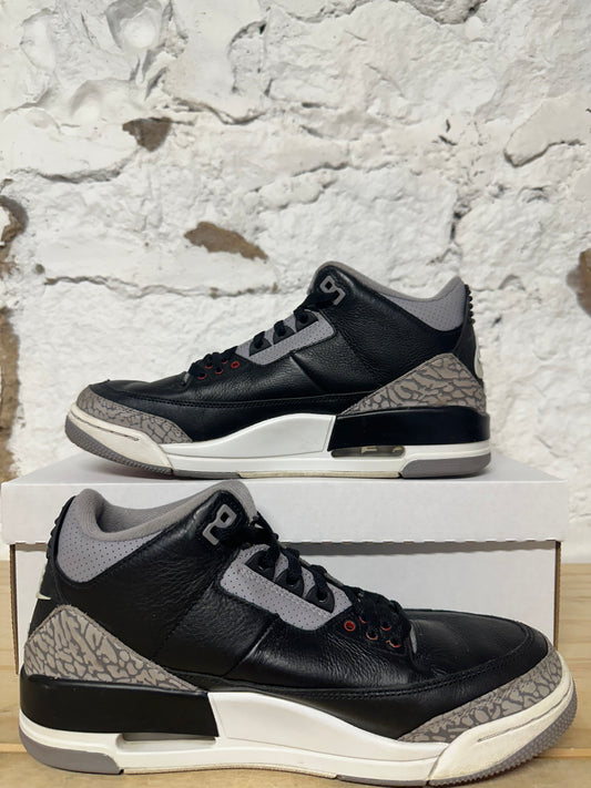 Air Jordan 3 Black Cement Sz 9