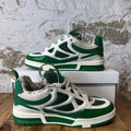Louis Vuitton Green White Skate Sneaker Sz 8.5 (7LV)