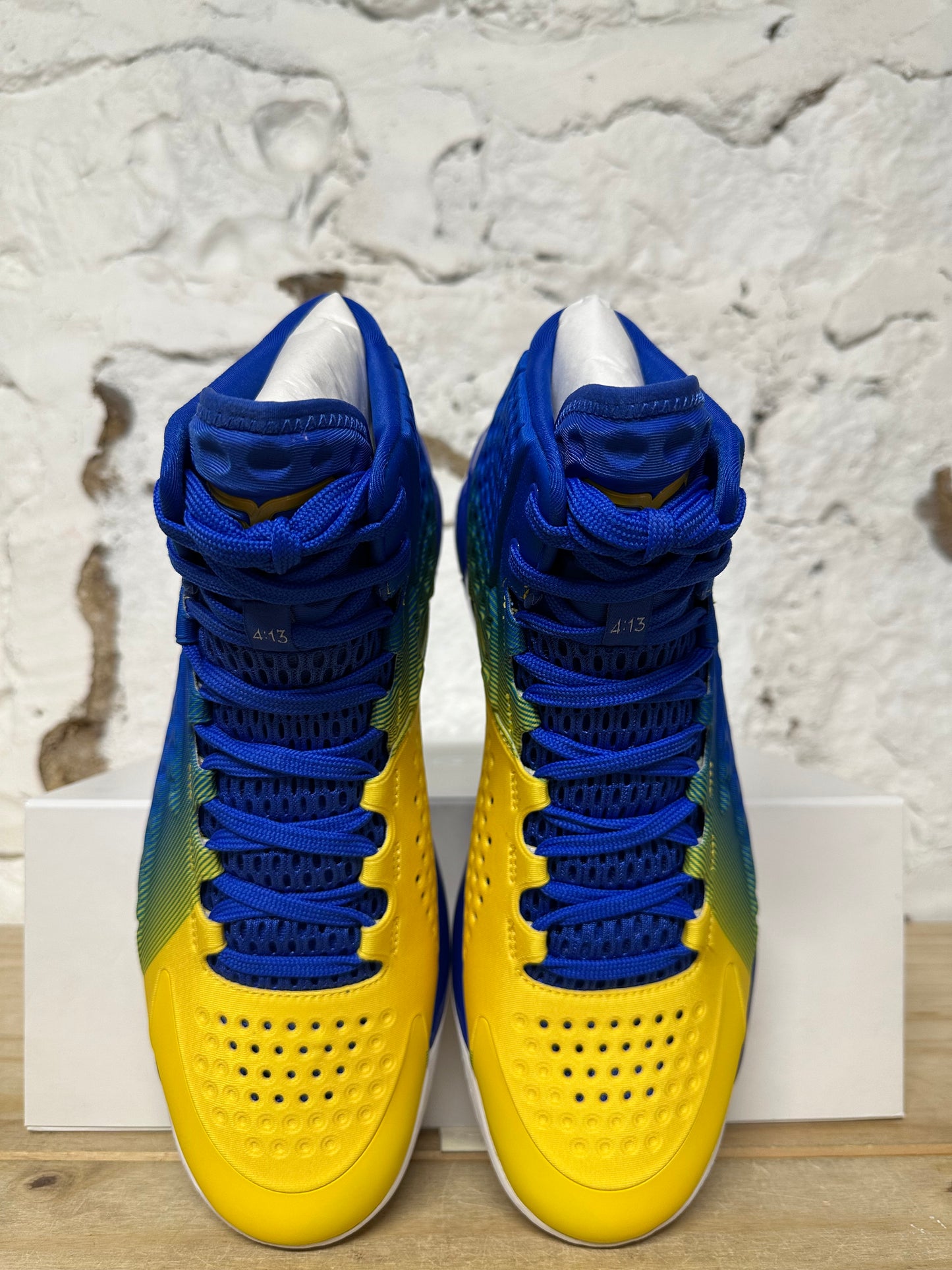 Under Armour Curry Icon 1 Custom Golden State Warriors Home Sz 10.5 DS