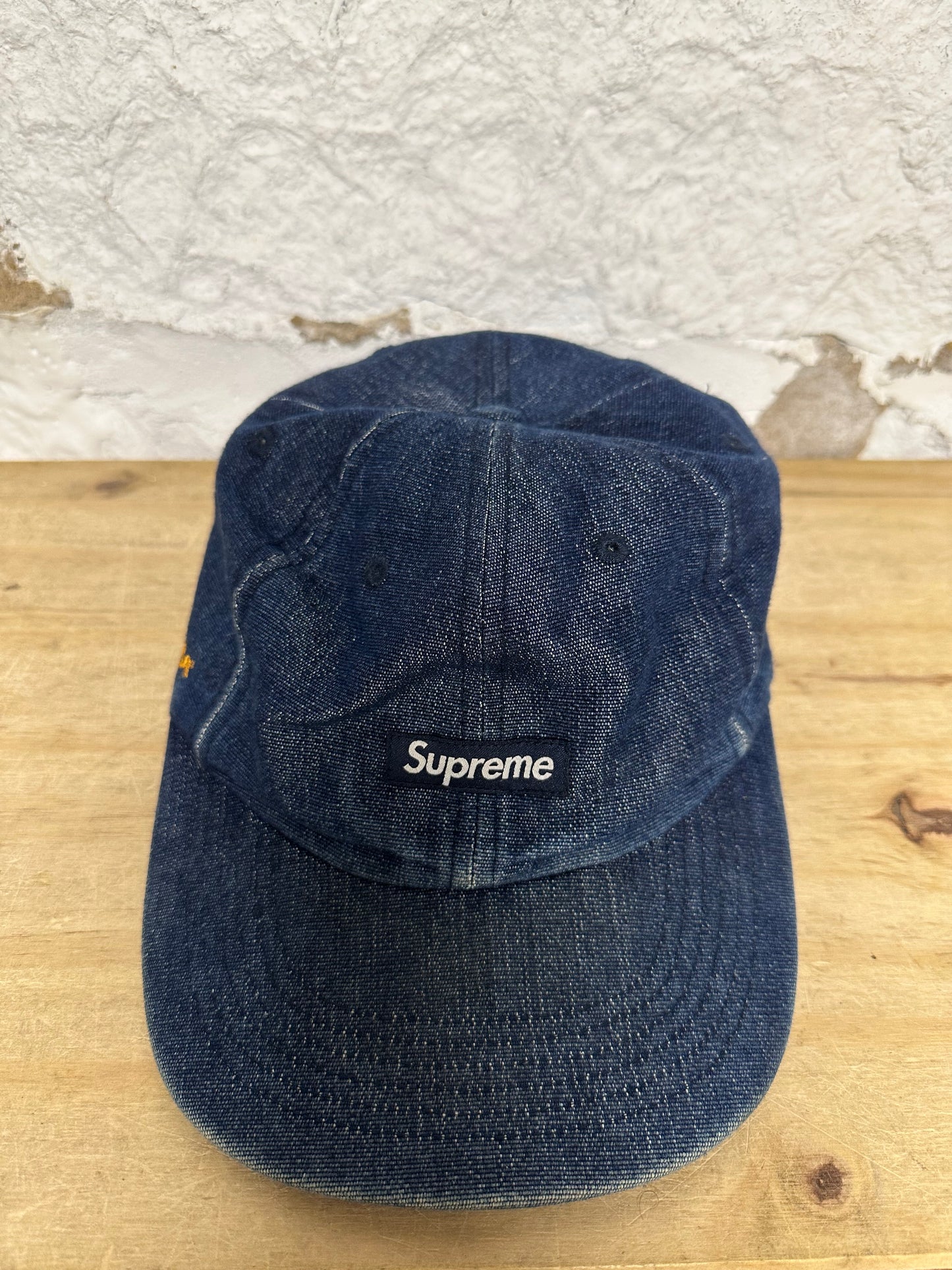 Supreme Denim 6 Panel Hat