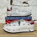 Ice Cream White Low Top Sz 10 DS