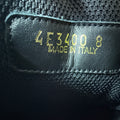 Prada Americas Cup Triple Black Patent Sneaker Sz 8