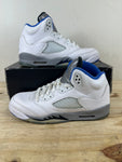 Air Jordan 5 White Stealth Sz 6.5Y