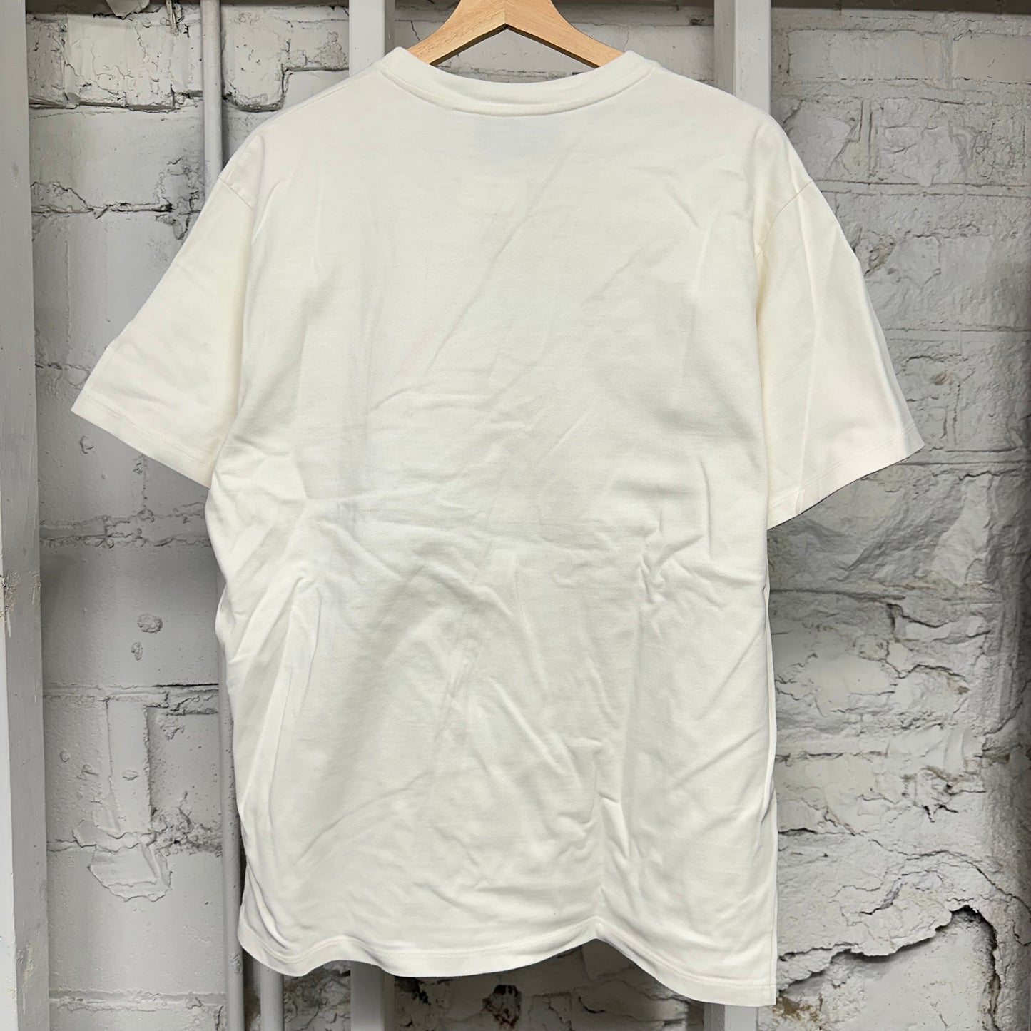 Gucci Flash Logo T-shirt Cream Sz S