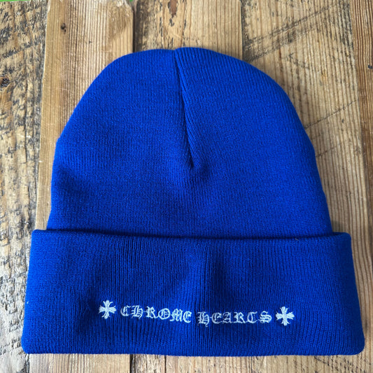 Chrome Hearts Blue Watch Beanie DS
