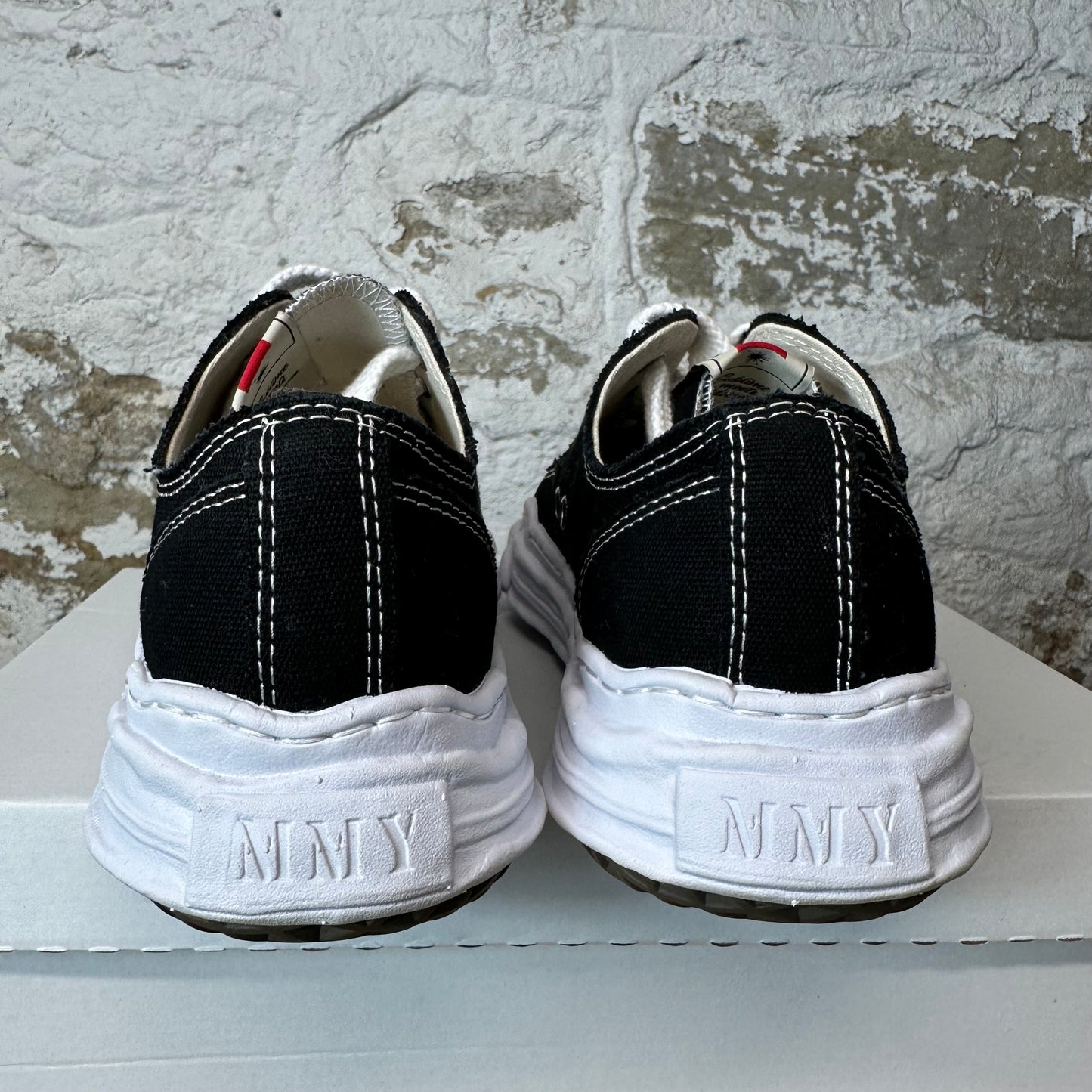 Maison Mihara Black White Hank Sneaker Sz 11 (44)