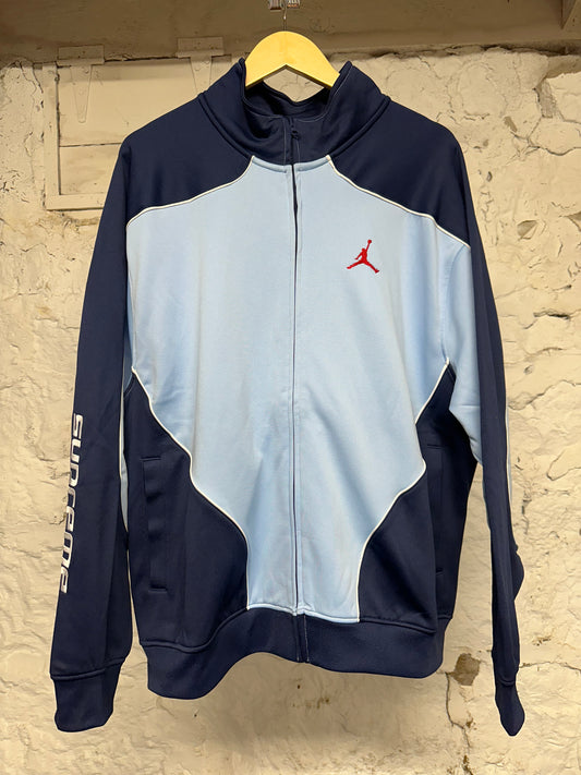 Supreme Jordan Tricot Track Jacket Sz XL