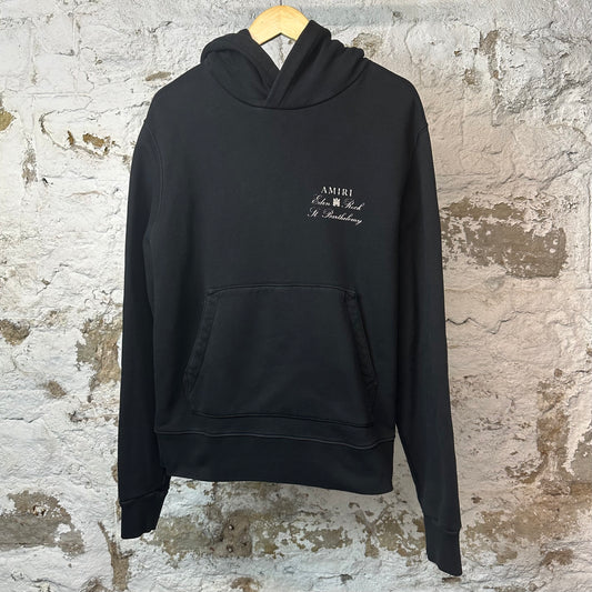 Amiri Saint Barthelemy Hoodie Black Sz S
