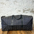 Celine Blue Monogram Canvas Duffle Bag