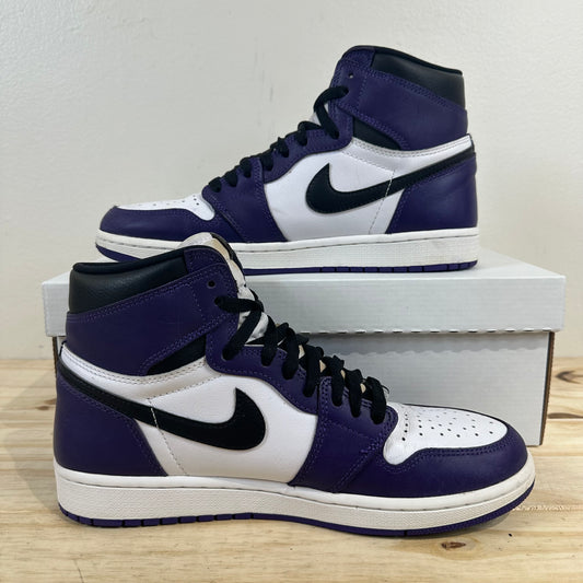Air Jordan 1 Court Purple 2.0 Sz 9