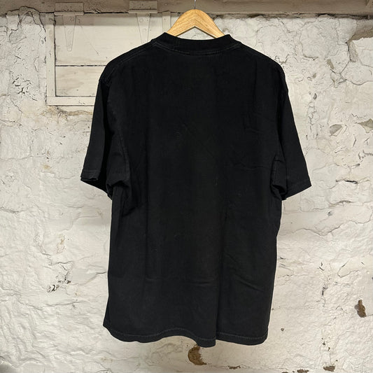 Saint Vanity Global Lady T-shirt Black Sz L