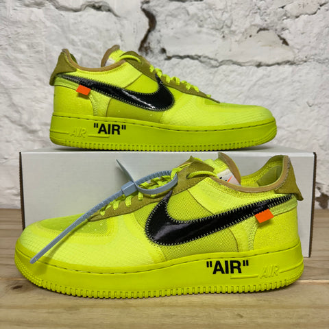 Off White AF1 Volt Sz 10