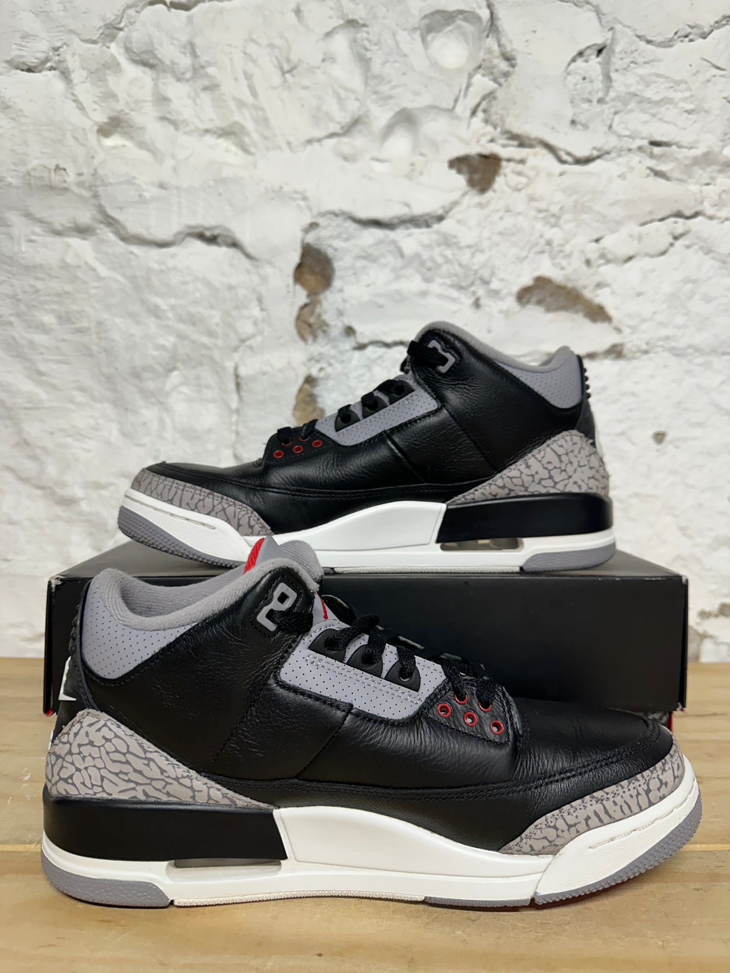 Air Jordan 3 Black Cement Sz 10