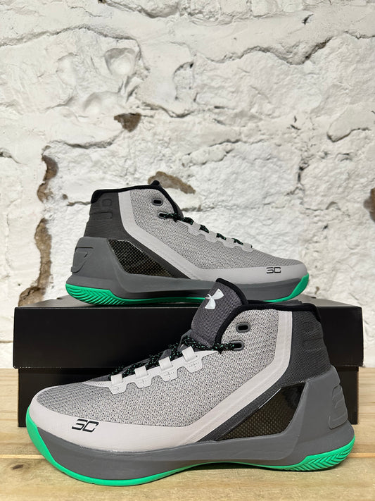 Under Armour Curry 3 Grey Matter Sz 10 DS