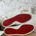 Christian Louboutin High Beige Knit White Sneaker Sz 11 (44)