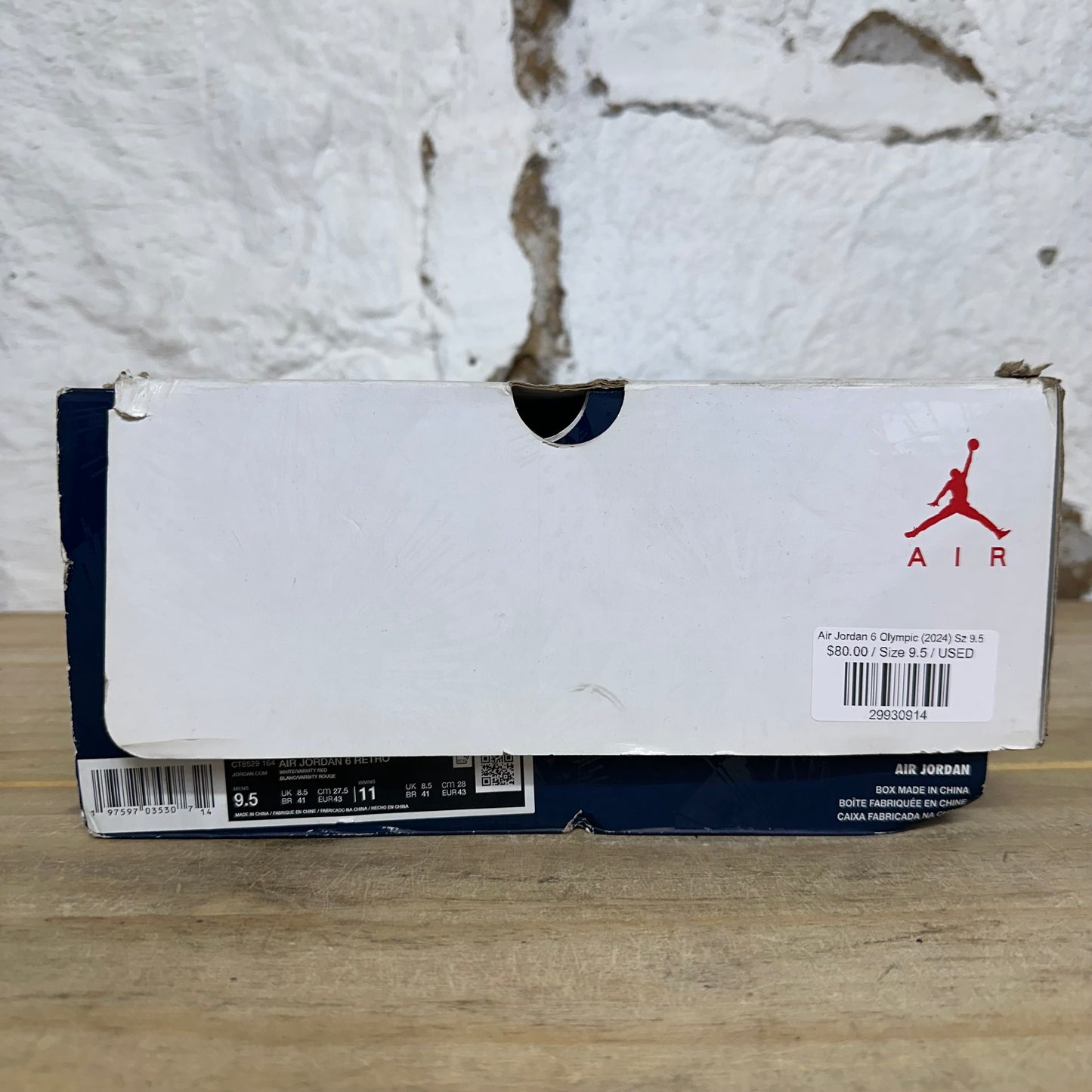 Air Jordan 6 Olympic (2024) Sz 9.5
