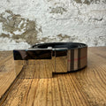 Burberry Tan Plaid Black Reversible Belt Sz (100/40)