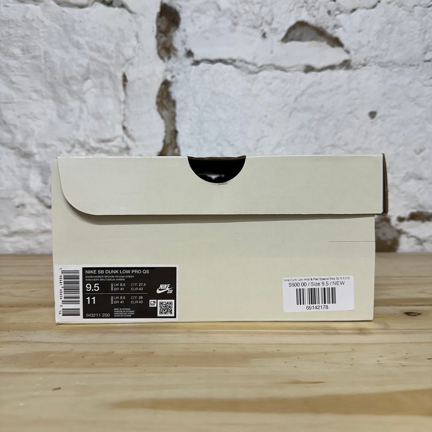Nike Dunk Low Arts-Rec (Special Box) Sz 9.5 DS