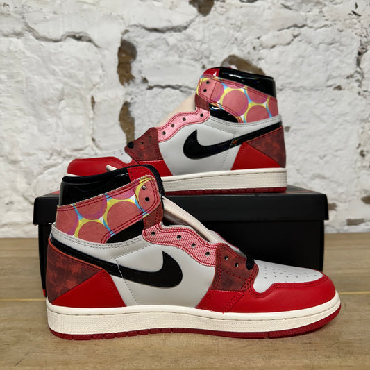 Air Jordan 1 High Spider Man Across the Spider-Verse Sz 8 DS