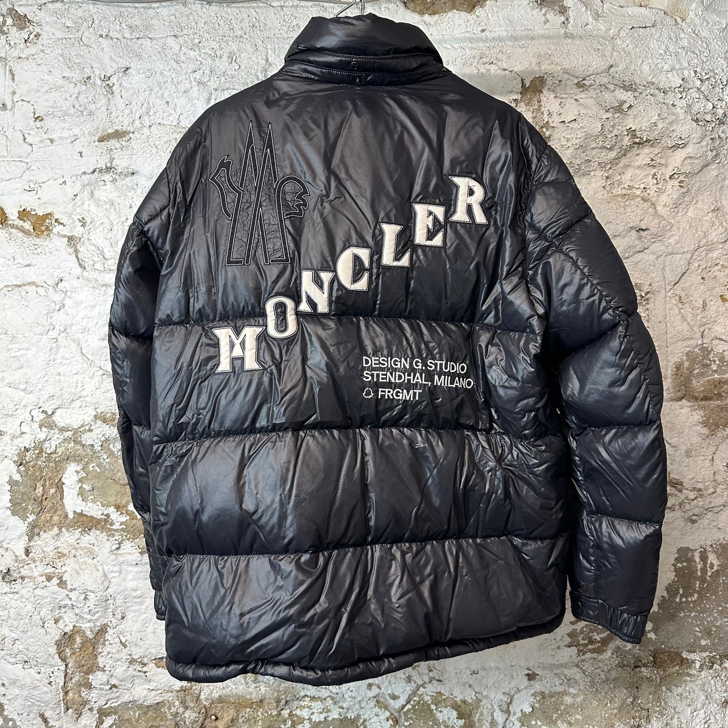 Moncler Fragment Keidh Giubbotto Black Puffer Jacket Sz XXL (6)
